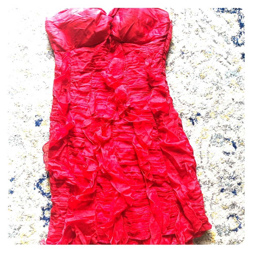 Mini Bebe Red Dress